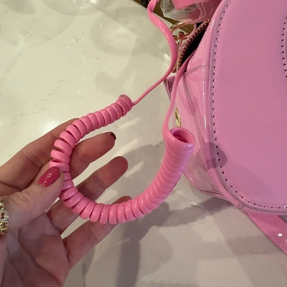 Novelty Purse | Fun & Unique Vintage Rotary Phone Statement Bag - it works!